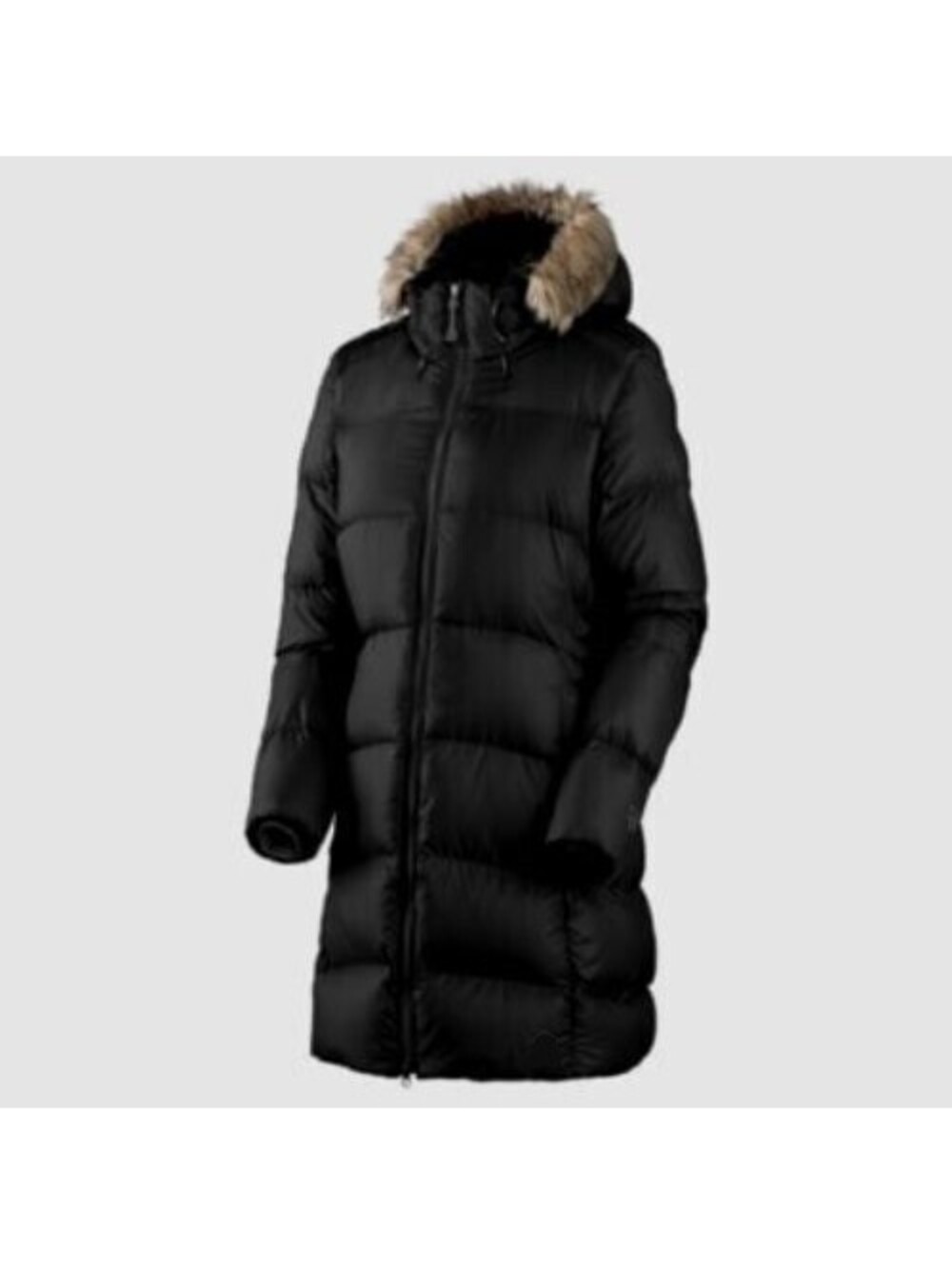 Mountain Hardwear Downtown Coat Winter Parka Jacket Fur Long Puffer Womens Small